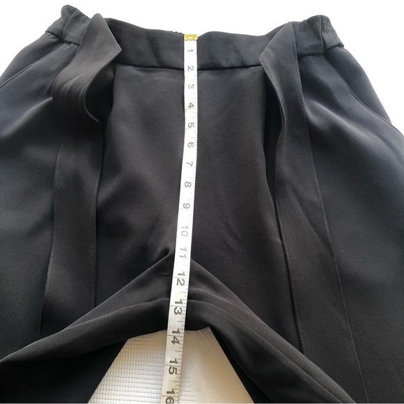 Lululemon Athletica Women’s Size S Black Wide-Leg Capri Pants High-Rise Elastic - Picture 8 of 16